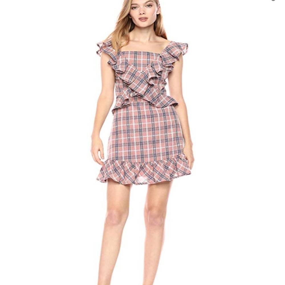 MAKE AN OFFER! Moon River Pink Blue Summer Dress